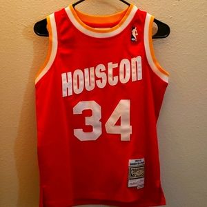 Houston Rockets Hakeem Olajuwon Mitchell & Ness Re